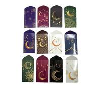 Eid Mubarak Money Envelopes 36Pcs, Ramadan Cash Gift Envelopes for Adults, Muslim Festive Money Wallets with Traditional Pattern