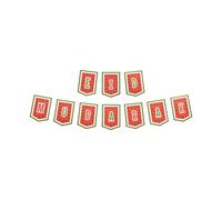 Eid Mubarak Palestine Themed Bunting - Watermelon Themed Decoration - Ramadan Party Banner
