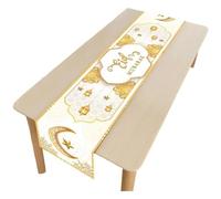 Eid Mubarak Tablecloth Ramadan Decoration for Home Islamic Muslim Party Supplies Eid Adha Ramadan Kareem Home Decoration