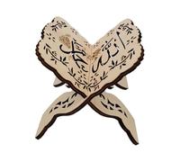 Eid Mubarak Wooden Quran Holy Book Stand Display Bible Rack Ramadan Decor Folding Islamic Ornament Book Muslim Shelf Bible biblias for Porta Porta biblia Book quaran Stand,Bible Reading Base b