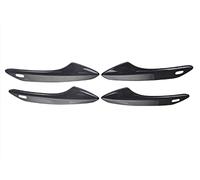 EIDASH Car Inner Trim Door Pull Handle Cover for Lexus NX200 2016+ Dry Carbon Fiber Car Door Exterior Side Door Handle Cover Panel Protective Trims