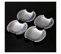 EIDASH Car Inner Trim Door Pull Handle Cover for R&Anger Everest 2006-2011 Chrome Carbon Fiber Car Door Handle Cover Trim Sticker Styling Accessories(1)