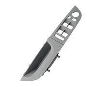 EIDASH Car Inner Trim Door Pull Handle Cover Front Left Door Handle Car Driver Window Switch Cover Panel Trim for E90 3 Series 320 325 330 2005-2011(D Gray)