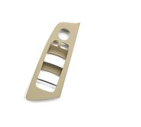 EIDASH Car Inner Trim Door Pull Handle Cover RHD Interior Car Front Rear Door Window Lift Switch Panel Cover Trim for 5 Series M5 G30 G31 F90 525 528(Beige Front Right)