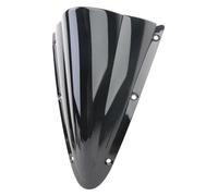 EIDASH For Y&amaha For YZF-R125 YZF R125 2008 2009 2010-2018 Double Bubble Windshield Windscreen Screen Motorcycle Fairing Motorcycle Wind Screen(Black)
