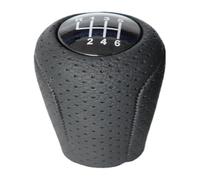 EIDASH Lever Stick Pen Handle Head for Mazda 3 BK BL 5 CR CW 6 II GH CX-7 ER MX-5 NC III MT Leather Lever Stick Headball Accessory 5/6 Speed Gear Shift Knob(6-Speed B)