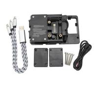 EIDASH Motorcycle Navigation Bracket For KYMCO AK 550 AK550 Motorcycle Accessories Front Mid Navigation Bracket GPS Mobile Phone Charging External Holder(A)
