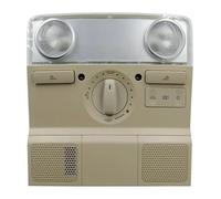 EIDASH Rear Reading Map Dome Light For Skoda For Octavia For Superb For Yeti Interior Dome Light Front Ceiling Lamps Reading(Light Beige 1)