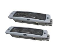 EIDASH Rear Reading Map Dome Light For VW For Beetle 1999-2010 For Bora 1999-2005 For Caddy 2004-2008 3B0947291b Rear Reading Dome Light Lamp Car Roof(Grey-2PCS)