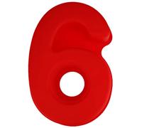 Eidoct 10 inch 3D Large Silicone Number Cake Moulds, DIY Baking Cake Mold, Birthday and Wedding Anniversary Day Silicone Baking Pans, Number (6/9)