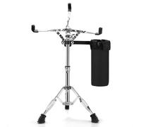 Eidoct Drum Stand with Sticks Holder - Double Braced Tripod Snare Stand for 25-35cm Drums & Pads | Adjustable Height 37-58cm, Lightweight & Foldable for Beginners & Stage Performance