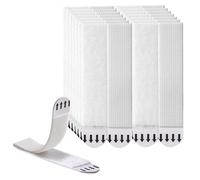Eidoct Heavy Duty Picture Hanging Strips - No Nails Damage-Free Adhesive, Holds 16lbs - Wall Hangers for Canvas, Photo Frames, Posters, Mounting Refill Stickers (30 Pairs, 19x92mm)
