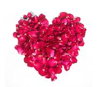 Eidoct Wedding Confetti 200G Natural Dried Rose Petals Dried Flowers Confetti Red Rose Foot Bath Home Wedding Party DIY Craft Accessories Birthday Party Wedding