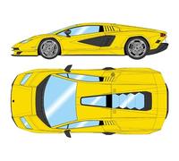 EIDOLON 1/18 Lamborghini Countach LPI 800-4 2022 Giallo Finished Product EML160D