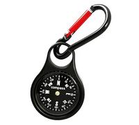 Eidyer Carabiner Compass with Keychain, Orientation Compass, Travel Accessory for Outdoor Camping, Sport Hiking, Navigation, Outdoor Use