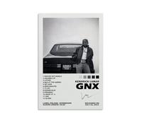 Eiebate Kendrick Poster Lamar Gnx Album Posters for Room Aesthetic Canvas Wall Art Bedroom Decor16x24inch(40x60cm)