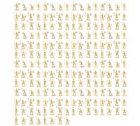 Eieenotee 1:72 200/Set Plastic Ancient Figures Toy Soldiers Men Swordsman Action Figure DIY War Scene Toys Yellow