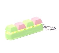 Eieenotee 1 Piece Decompression Toys Keyboard Clicker Toy Keyboard Cube-Toy Plastic Button Stress Relief for Adult Gifts,D