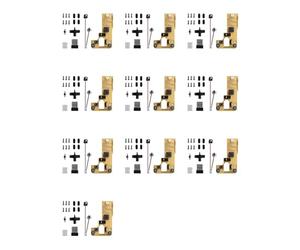 Eieenotee 10X for Bamboo Lab DIY 3D Printing Wireless Mouse Kit Model 002 Computer Mouse Components with Printer Parts