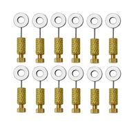 Eieenotee 12Pcs Handmade Leather Goods Tools Suture Fixing Needle Leather Goods Fixed Needle Stitching 0-6mm, 6-12mm