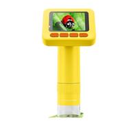 Eieenotee 2 Inch Handheld Microscope for Kids Adults IPS HD Pocket Design 1000X Magnification Featuring 6 LED Light& 32GB