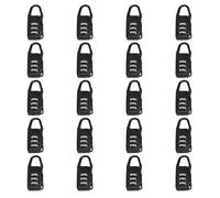 Eieenotee 20PCS Alloy Safe Combination Code Number Lock Padlock for Bag Suitcase Luggage Zipper Backpack Handbag Anti-Theft Lock