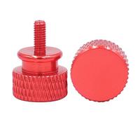 Eieenotee 20Pcs/Lot UNC6-32 M3.5 Hand Screw for GPU Holder PSU Computer Case Side Panel Screws PC Assemble WaterCooling Red