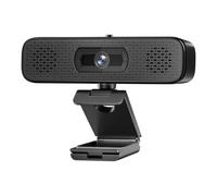 Eieenotee 2K HD Webcam USB Stream Camera Featuring 2 Integrated Speakers A Mic for Desktop Laptop Computers Video Conferencing