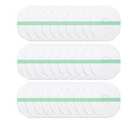 Eieenotee 30 Pcs/Set Sports Sensor Patch Protector Freestyle Adhesive Patches Clear Waterproof Sensor Protection Cover Oval