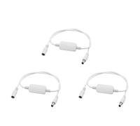 Eieenotee 3X 24 Hour Auto Reboot Router Routing Timer Reset Tool DC Power Timing Fiber Modem Router DC Power Manager White