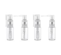 Eieenotee 4 Pcs Glitter Duster Sprayer Transparent Craft Glitter -Bottle Empty Multi-Purpose Empty Plastic -Bottle 50ml