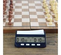 Eieenotee Chess Timer, Portable Digital Electronic Large Screen Chess Clock, Competition-Specific