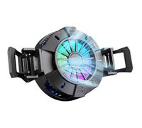 Eieenotee Clip-On& Magnetic 2-In-1 for Smartphone/Tablet for Gaming Phone Cooling Fan Radiator for Video Calls,Live Streaming Broadcasting