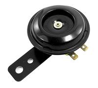 Eieenotee DC 12V 1.5A Black Metal electric horn Compound Horn for Motorcycle