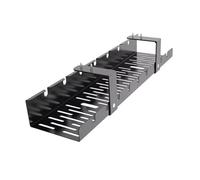 Eieenotee Desktop Portable Storage Table Underwire Frame Undertook Cable Management Tray Cable Management Tray Under The Office Desk Iron Wire Tidy Storage Box Insert Fixture Metal Wire Management