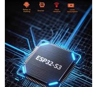 Eieenotee ESP32 S3 for Xiaozhi AI Voice Chat Development Board Featuring 1.85 Inch Round LCD Display Intelligent Dialogue Personality Role Functionality