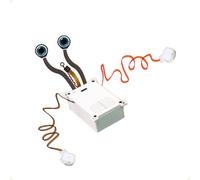 Eieenotee For DIY AI Doll Compatible Ai Movement Box WiFi AI Box Toy Voice Recognition+ AI Conversation Technology 0.71 Inch Dual-Screen+ Camera