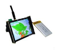 Eieenotee FPV Monitor 2.4 Inch LCD 480x 320px Auto Search- Micro 5.8G 56CH for RC Multicopter Drone Parts