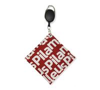 Eieenotee Golf Balls Cleaning Towel with Carabiner Hook Golf Cart Wipe Cloth Cleaner for Golf Sports Water Absorption Easy to Use 12x12cm Red