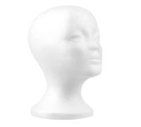 Eieenotee Hair for Styling Foam Mannequin Stand Holder Hair Model Head for Making Hair Travel for Styling Cosmetics Display Stand