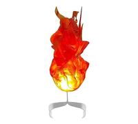 Eieenotee Halloween Magic Fire Ball on the Hand Home LED Decoration Luminous Fireball Exquisite Ornaments Party Easy to Use Red