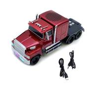 Eieenotee HIFI Stereo Desktop Speaker with Bluetooth Functionality -570 Retro Car Design Supports USB TF Card FM Radio for Home& Office A