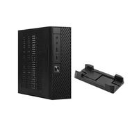 Eieenotee M06 Mini Desktop Case MINI-ITX PC Chassis Versatile and Efficient Industrial Control Case with Telescopic Foot Stand Easy to Use