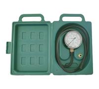 Eieenotee Manifold Gas Pressure Test Kit Manifold Gas Gauge Kit Hose Length 3.3Feet,1/8In NPT BrassConnector