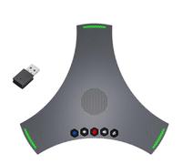 Eieenotee Omni-Directional Microphone Speakerphone Video Microphone -5M Pickup Radius Online Business Meet 360¡ã Voice Pickup