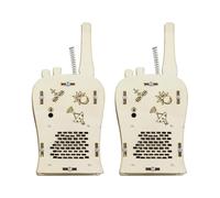 Eieenotee Physics Experimental Tool Kit DIY Wireless Walkie-Talkie Model Science Kit for Kids Children Learning School Supply