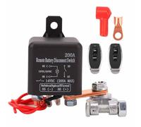 Eieenotee Remote Battery Disconnect Switch 360A Starting Current Upgraded Kill Switch for Car Truck DC12V 200A Remote Control