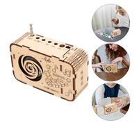 Eieenotee School Supply 88-108MHz DIY FM Radio Model STEM Kit Experiment Tool Science Toy School Educational Fun Physics Project