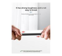 Eieenotee UK Plug AC Power Supply Cable 3x 0.75mm2 Electrical Copper Wire 1.5m Length for Computers Monitors Rice Cookers White