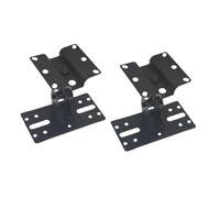 Eieenotee Universal for Surround Sound Adjustable Speaker Wall Mounts 2Pcs Holders Ideal for Study Room Bedroom Hotel Indoor Use